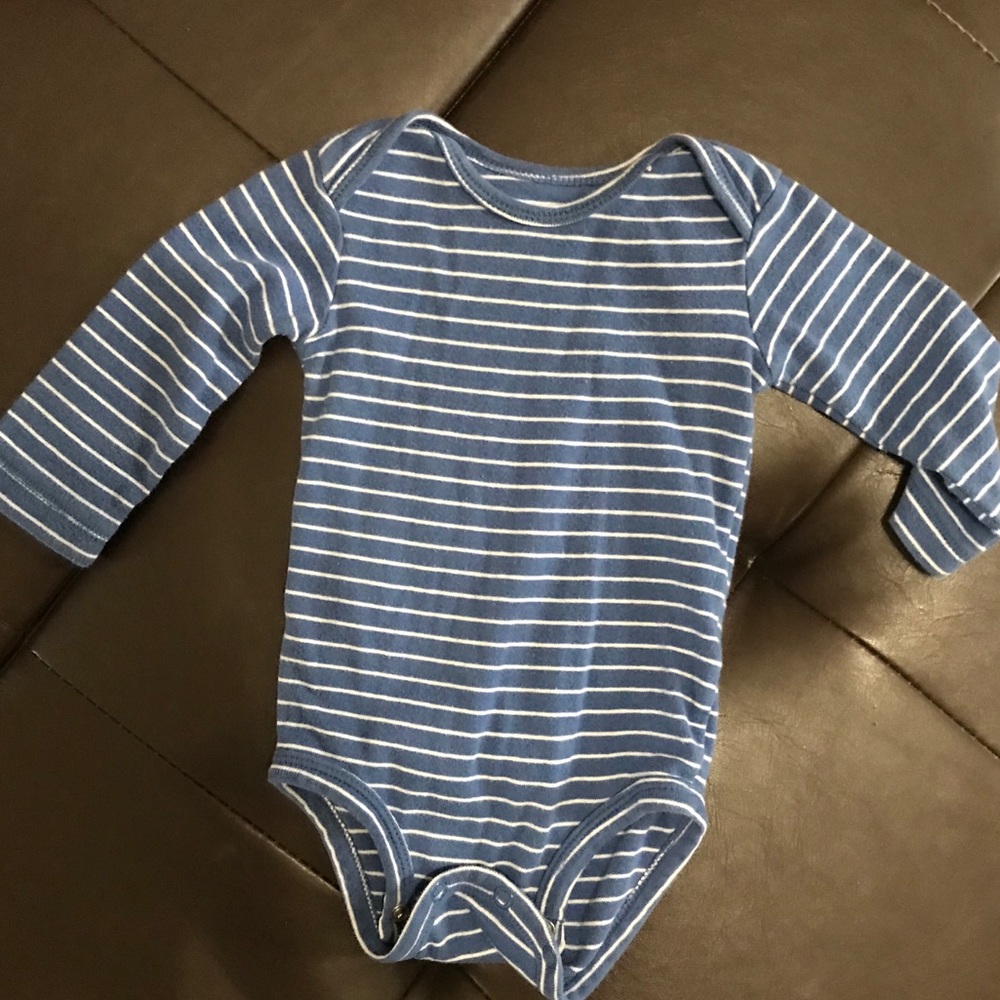 Striped onesie